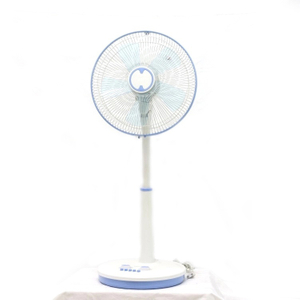 Ventilateur sur pied de 14 pouces de bonne qualité, réglage à 4 vitesses avec minuterie