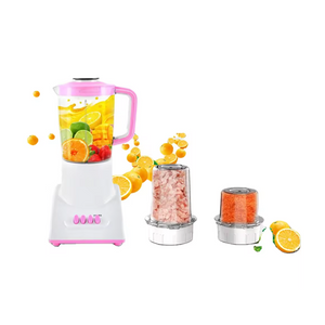 Mélangeur électrique 300W 3 en 1, corps en ABS, pot en plastique de 1,5 l, mélangeur alimentaire, mélangeur de Table, offre spéciale