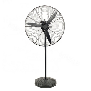 Fan debout industrielle électrique à grande vitesse commerciale de piédestal de ventilateur en métal