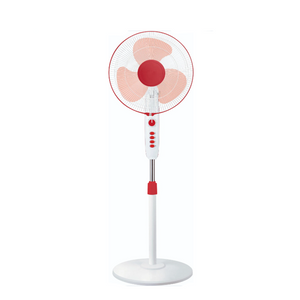 Nouveau ventilateur de support de ventilateur de plancher de réglage de minuterie d'oscillation de matériau de corps de PP de 16 pouces