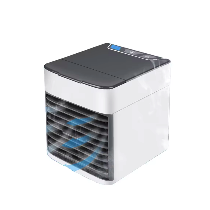 Ventilateur de refroidissement d'espace personnel, Rechargeable par USB, Mini climatiseur Portable pour bureau et maison