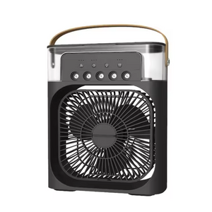 Mini ventilateur de refroidissement de climatiseur Portable avec chargeur USB, brumisation, avec lumière, pour usage domestique et extérieur