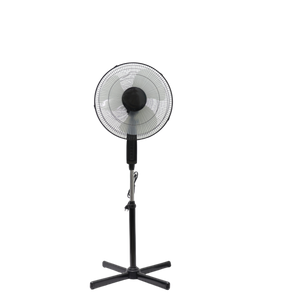 Ventilateur moderne sur pied en métal à haute vitesse avec télécommande