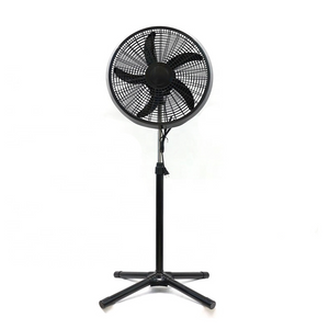 Grille en plastique à base X-Cross de haute qualité, ventilateur électrique sur pied à grande vitesse de 18 pouces